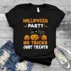 Halloween Party No Tricks Just Treats tshirt design