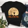 I will stop you Halloween t-shirt design