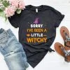 Sorry I have been a little witchy Halloween t-shirt