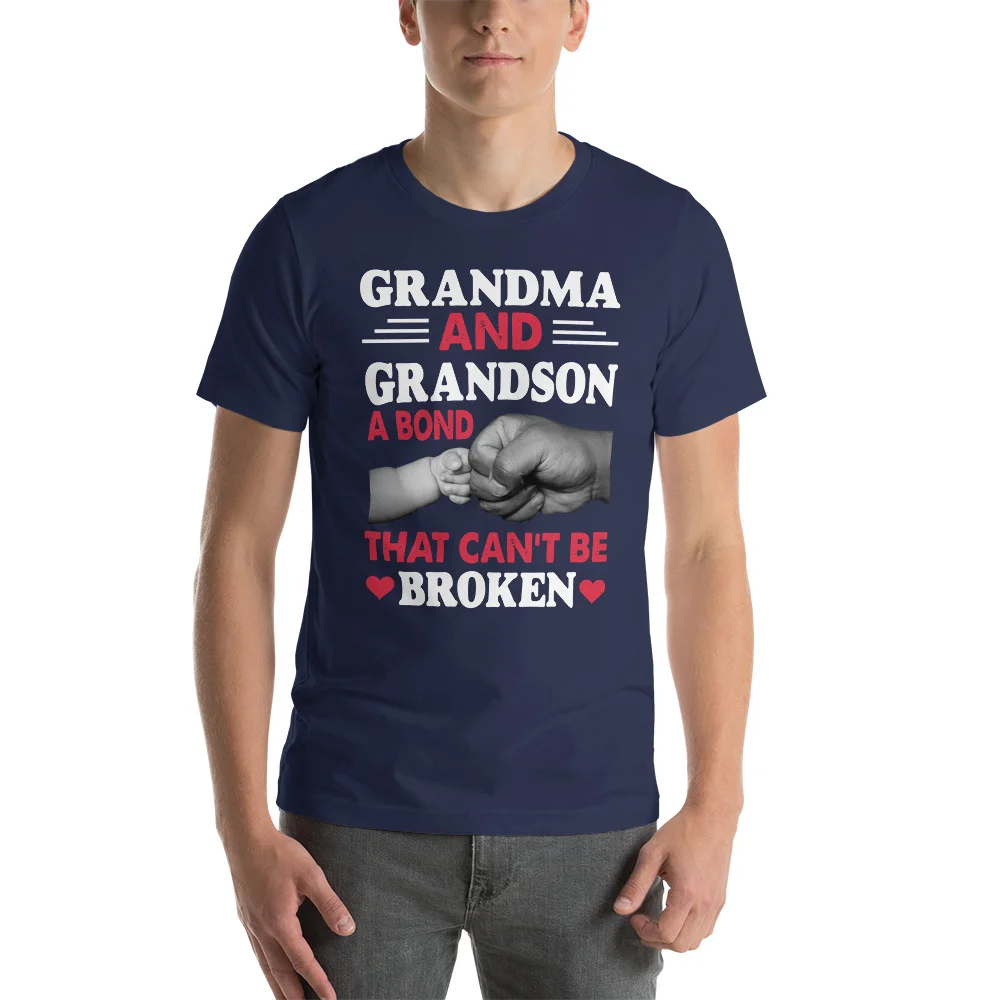Grandma and grandson a bond that can't be broken tshirt This t-shirt design is everything you've dreamed of and more