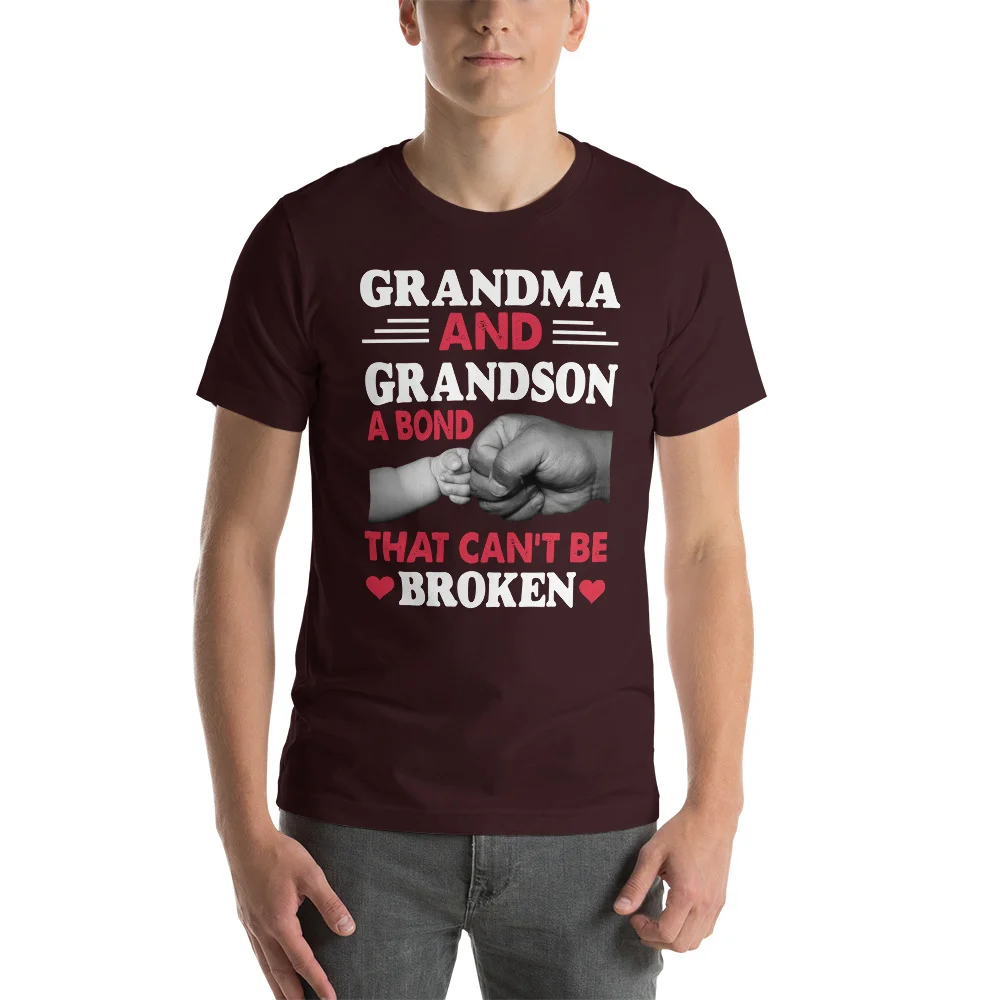 Grandma and grandson a bond that can't be broken tshirt This t-shirt design is everything you've dreamed of and more