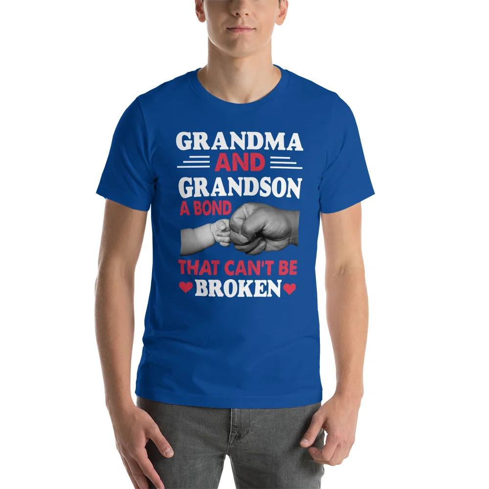 Grandma and grandson a bond that can't be broken tshirt This t-shirt design is everything you've dreamed of and more