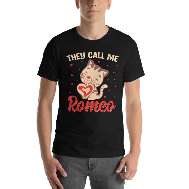 valentine's day t shirt they call me Romeo