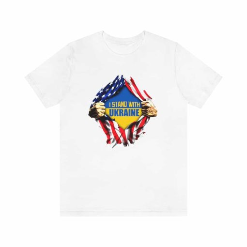 I Stand with Ukraine shirt Unisex - Image 2