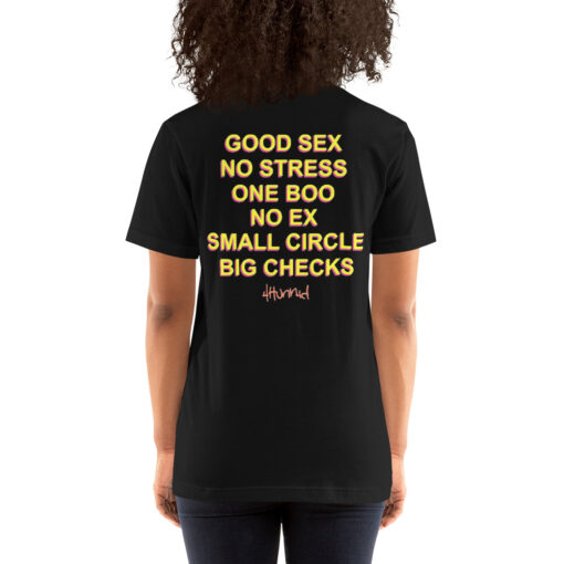 GOOD SEX NO STRESS ONE BOO Unisex t-shirt