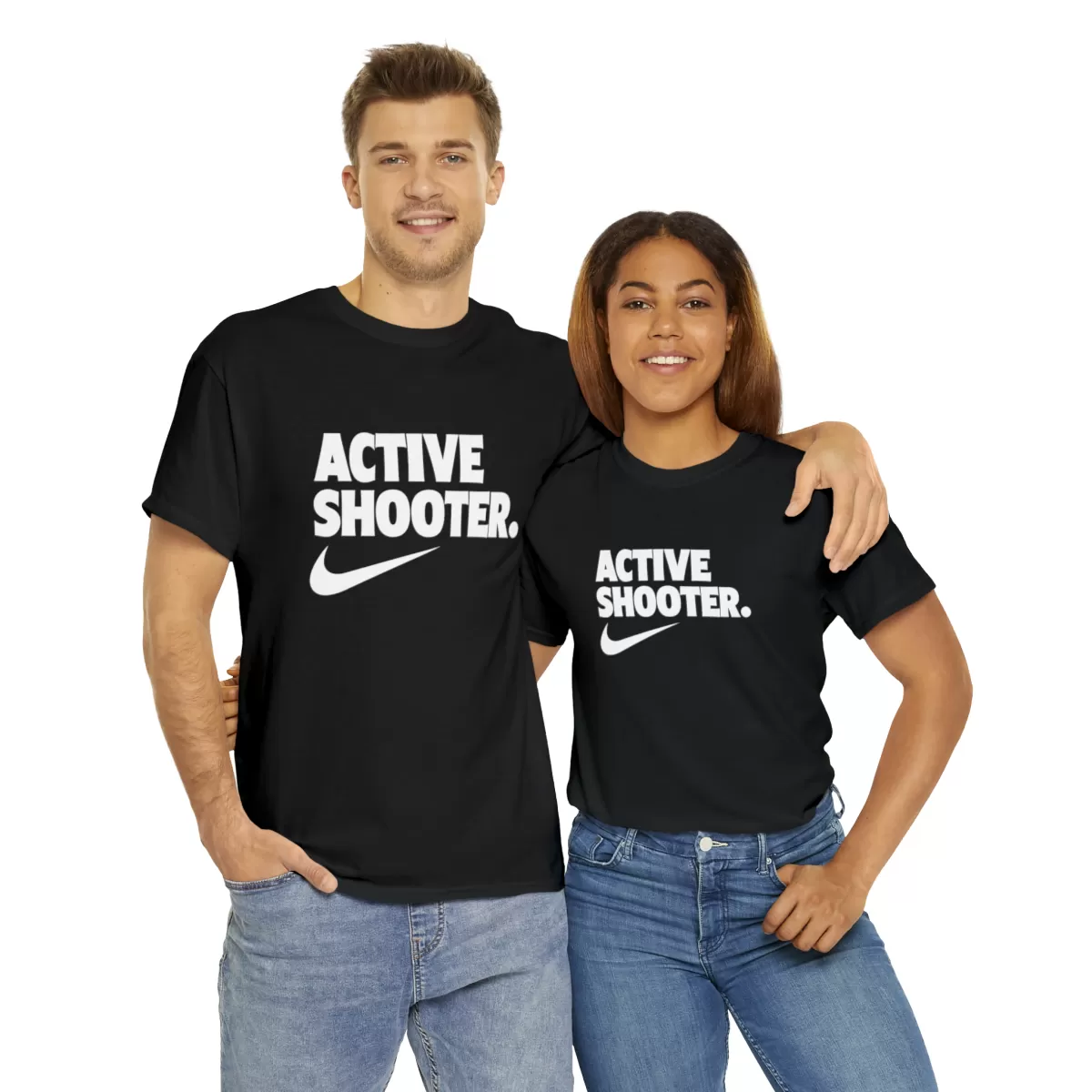 Active shooter Unisex T-Shirt - Image 2