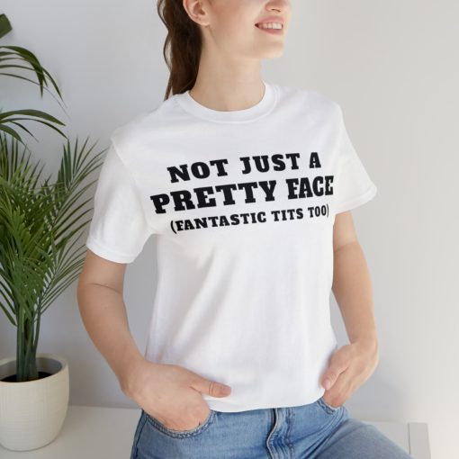 Not just a pretty face fantastic tits too Unisex shirt