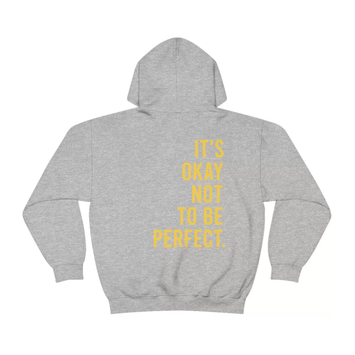 It's okay not to be perfect Unisex Hoodie - Image 4