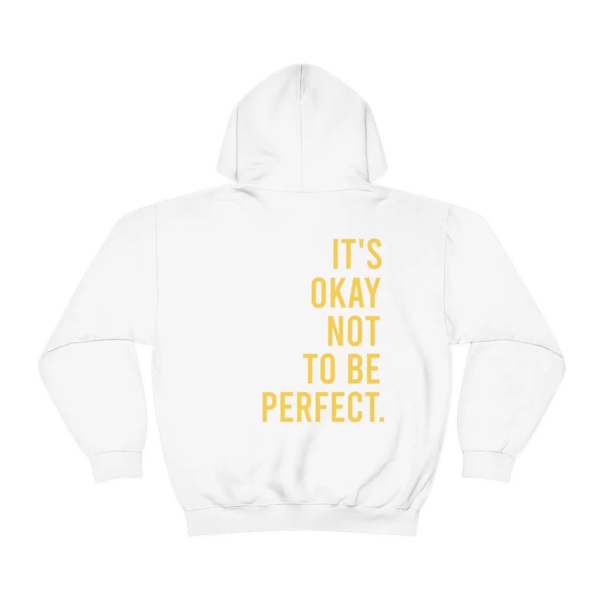 It's okay not to be perfect Unisex Hoodie - Image 2
