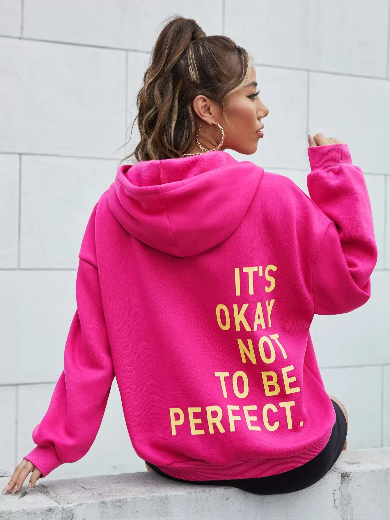 It's okay not to be perfect Unisex Hoodie