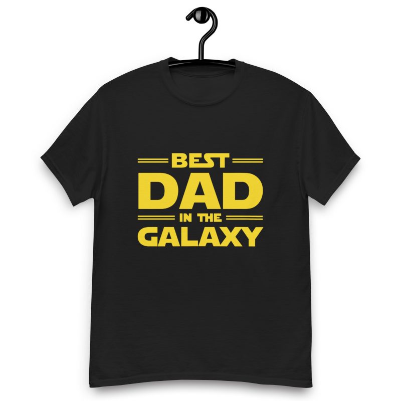 best dad in the galaxy shirt Men's classic tee