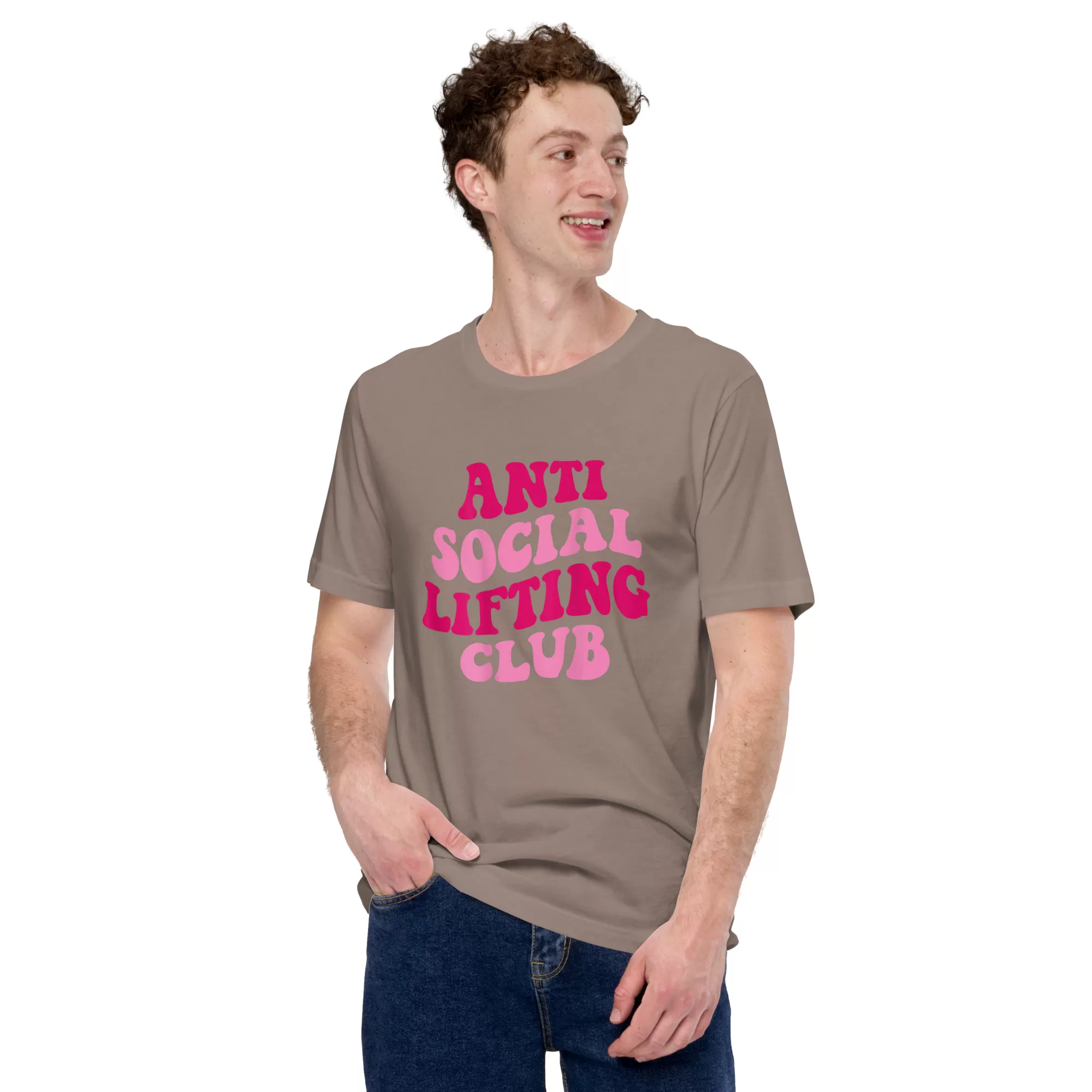 Anti social lifting club Unisex t-shirt - Image 8