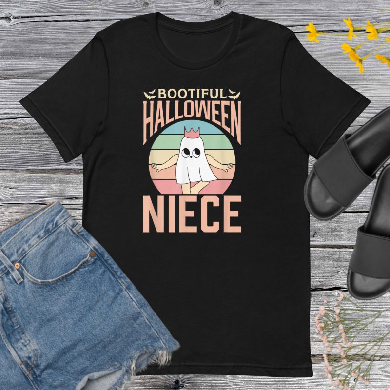 Bootiful Halloween Niece Scary Cute Costume Halloween T-Shirt