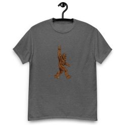 Rock On Bigfoot Sasquatch Loves Rock And Roll Sunglasses On Unisex T-Shirt