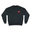 Comme Des Garçons Play heart logo Champion Sweatshirt