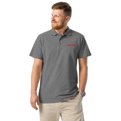 Teelist Unisex Premium pique polo shirt - Image 8