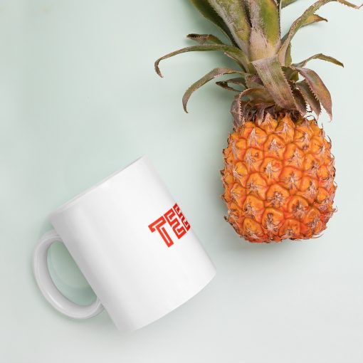 Teelist White glossy mug - Image 4