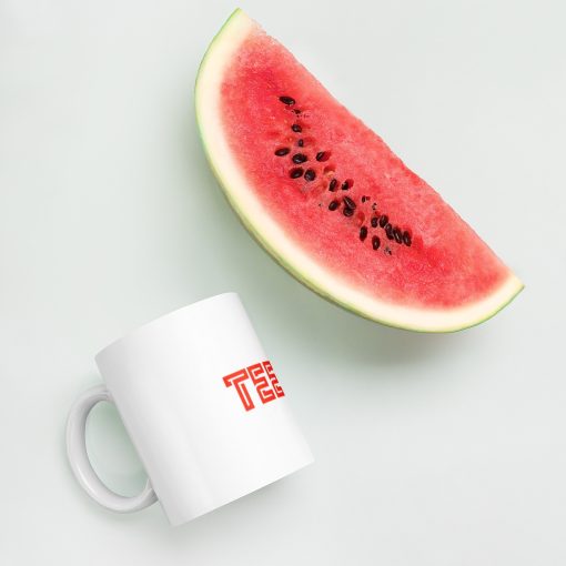 Teelist White glossy mug - Image 5