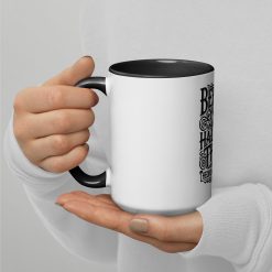 Believe you can and youre halfway there Theodore Roosevelt Mug with Color Inside
