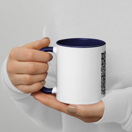 Believe you can and youre halfway there Theodore Roosevelt Mug with Color Inside - Image 5