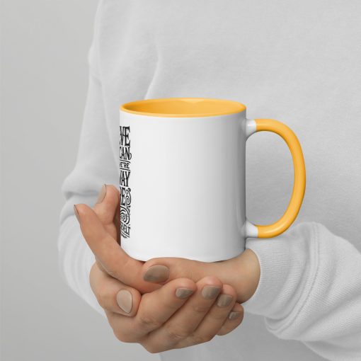 Believe you can and youre halfway there Theodore Roosevelt Mug with Color Inside - Image 20