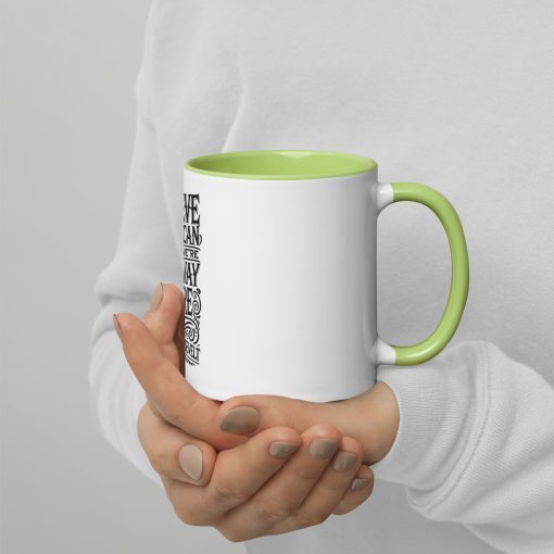 Believe you can and youre halfway there Theodore Roosevelt Mug with Color Inside - Image 22