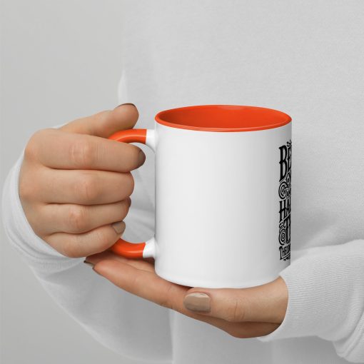 Believe you can and youre halfway there Theodore Roosevelt Mug with Color Inside - Image 15
