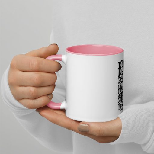 Believe you can and youre halfway there Theodore Roosevelt Mug with Color Inside - Image 17