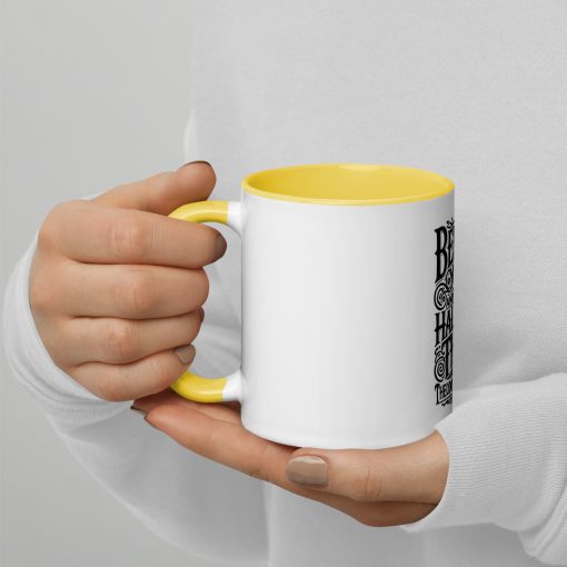 Believe you can and youre halfway there Theodore Roosevelt Mug with Color Inside - Image 23