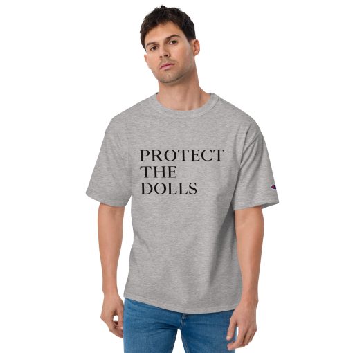 protect the dolls Champion T-Shirt - Image 2