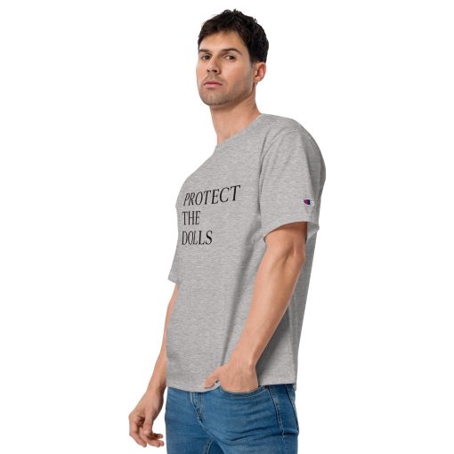 protect the dolls Champion T-Shirt - Image 3