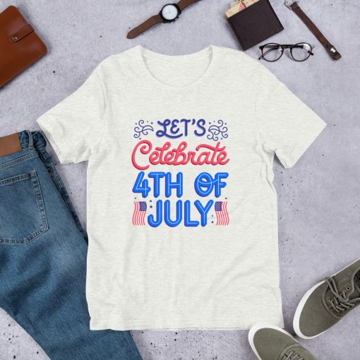 Patriotic 4th of July Celebration T-Shirt Unisex t-shirt - Image 9