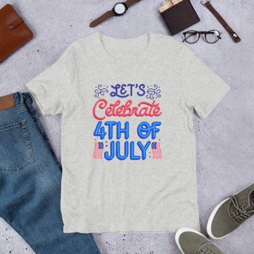 Patriotic 4th of July Celebration T-Shirt Unisex t-shirt - Image 3
