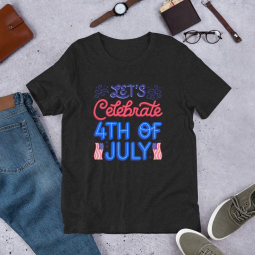 Patriotic 4th of July Celebration T-Shirt Unisex t-shirt