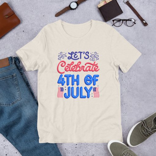 Patriotic 4th of July Celebration T-Shirt Unisex t-shirt - Image 6