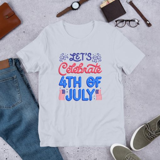 Patriotic 4th of July Celebration T-Shirt Unisex t-shirt - Image 4
