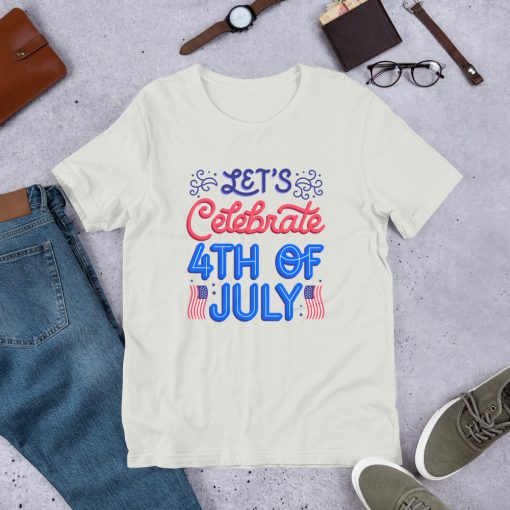 Patriotic 4th of July Celebration T-Shirt Unisex t-shirt - Image 8