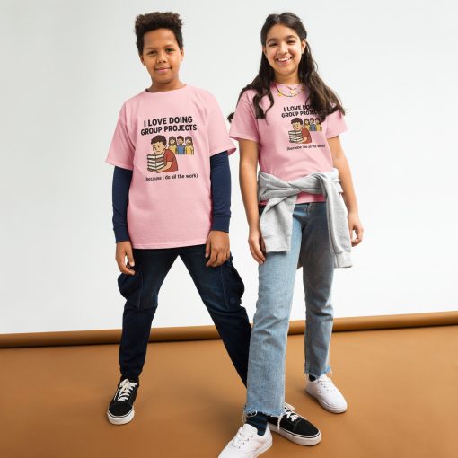 I love doing group projects Youth classic tee