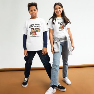 I love doing group projects Youth classic tee
