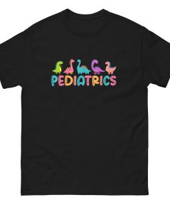 Pediatrics Nurse Dinosaur Shirt – Cute Peds Nurse Crew Appreciation Tee