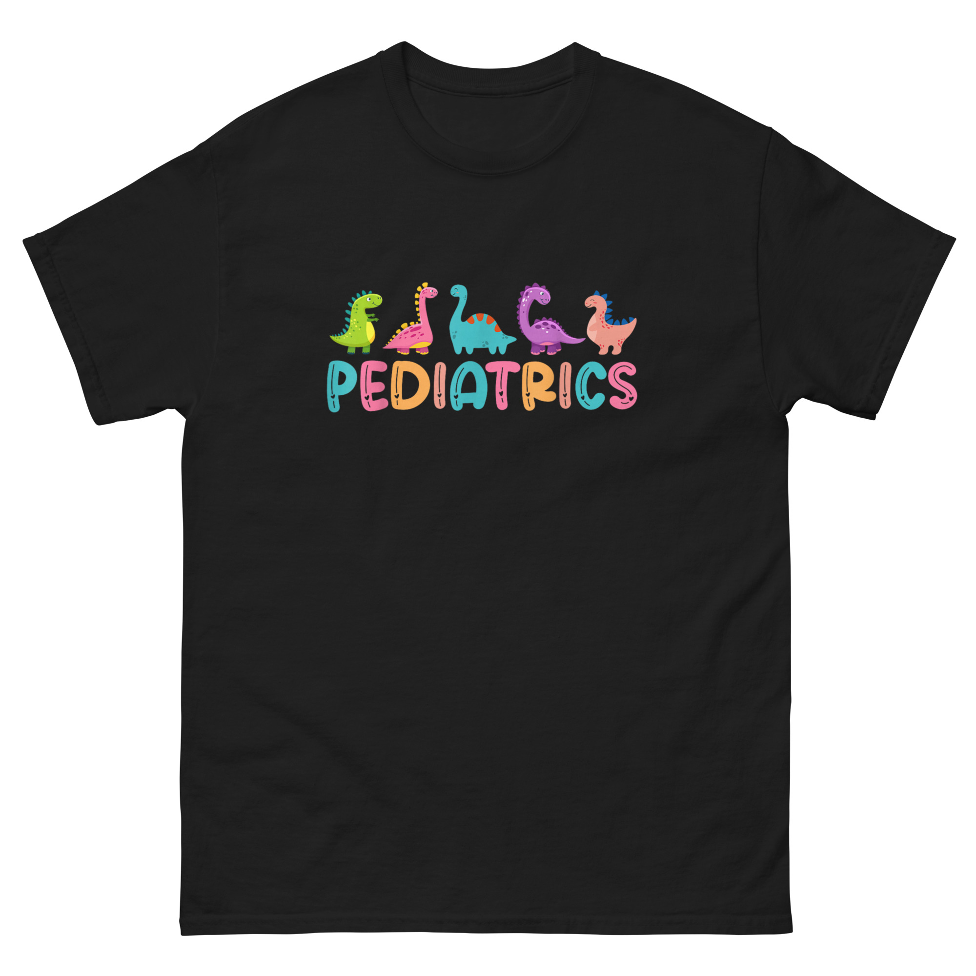 Pediatrics Nurse Dinosaur Shirt – Cute Peds Nurse Crew Appreciation Tee