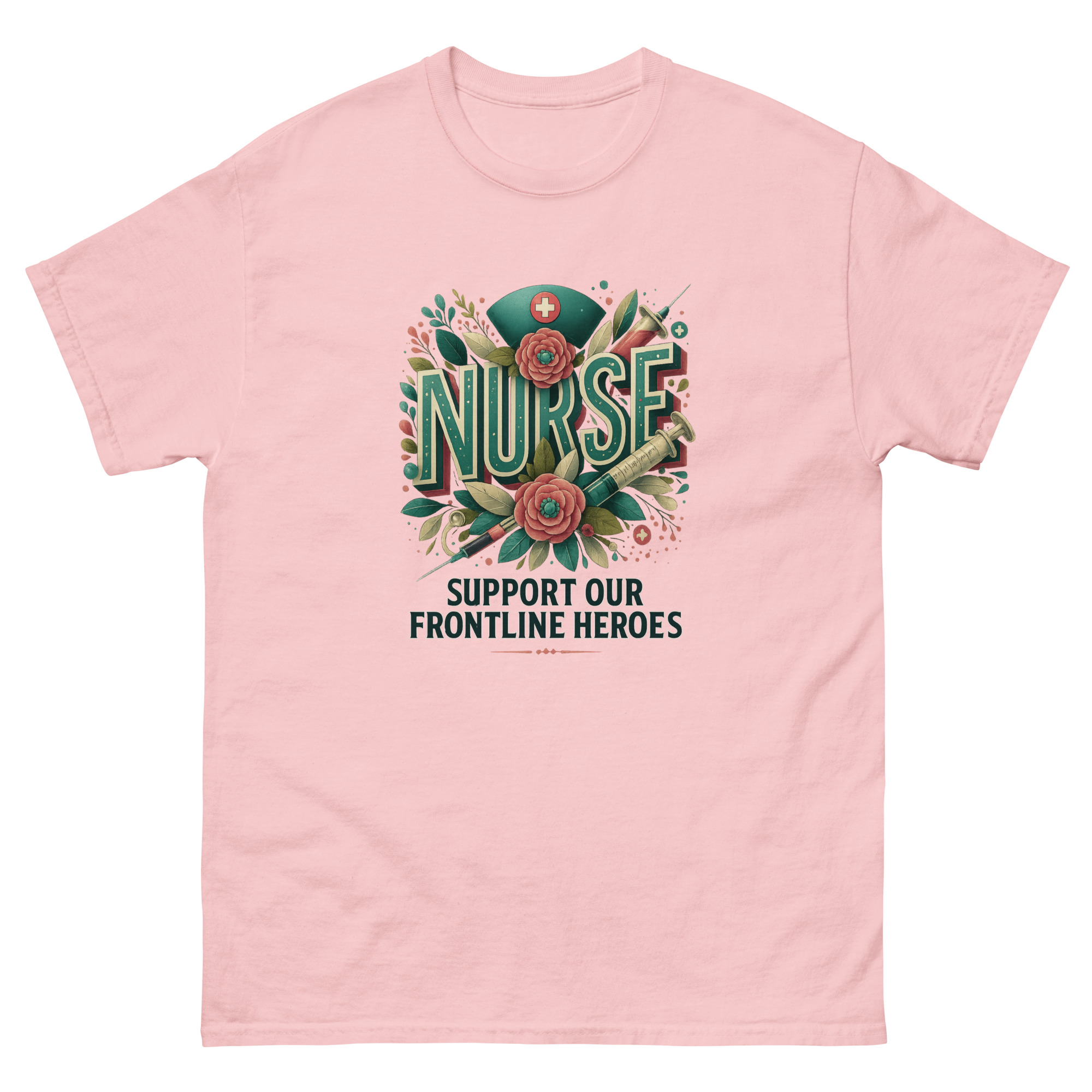 Nurse Support T-Shirt – Frontline Heroes Appreciation - Image 3
