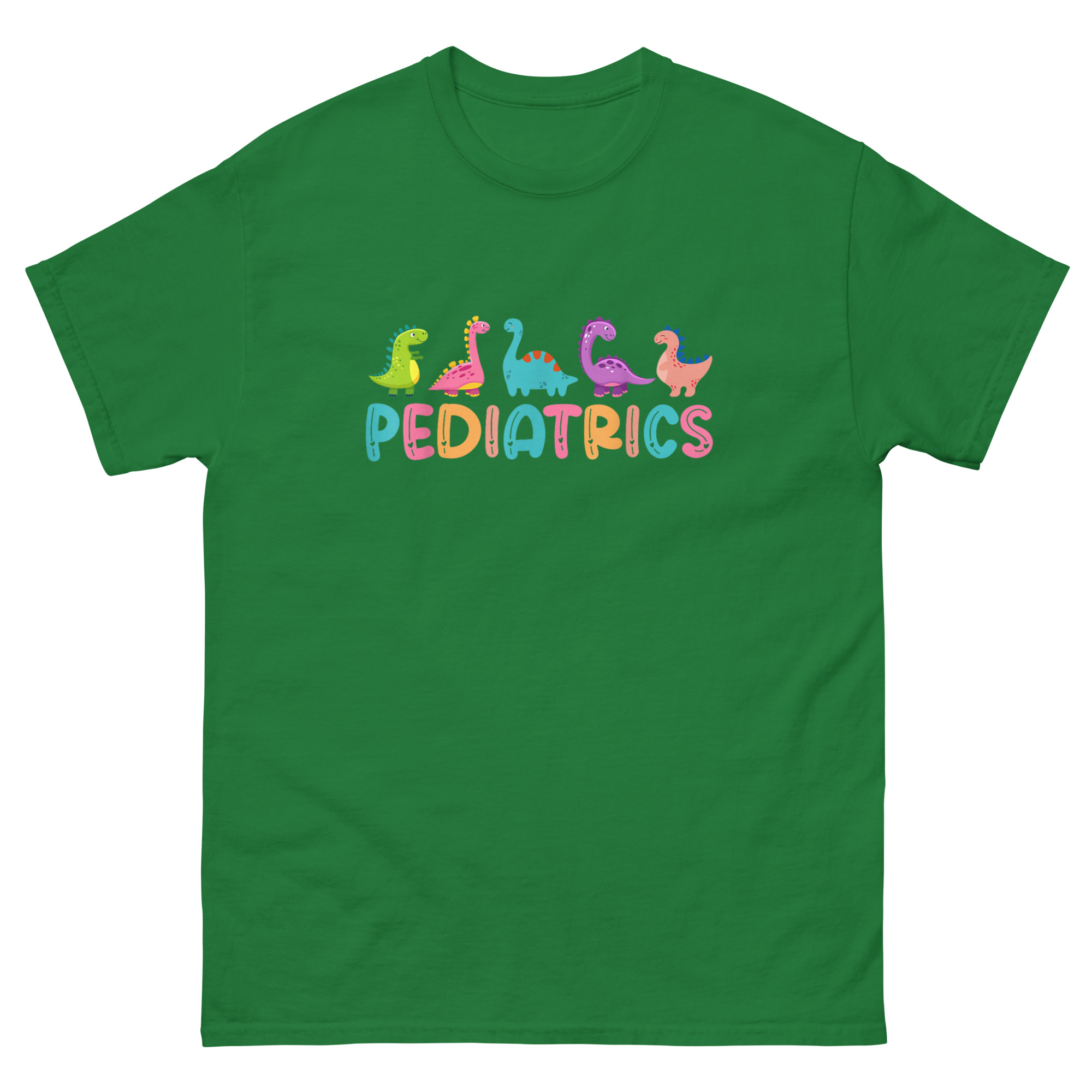 Pediatrics Nurse Dinosaur Shirt – Cute Peds Nurse Crew Appreciation Tee - Image 6