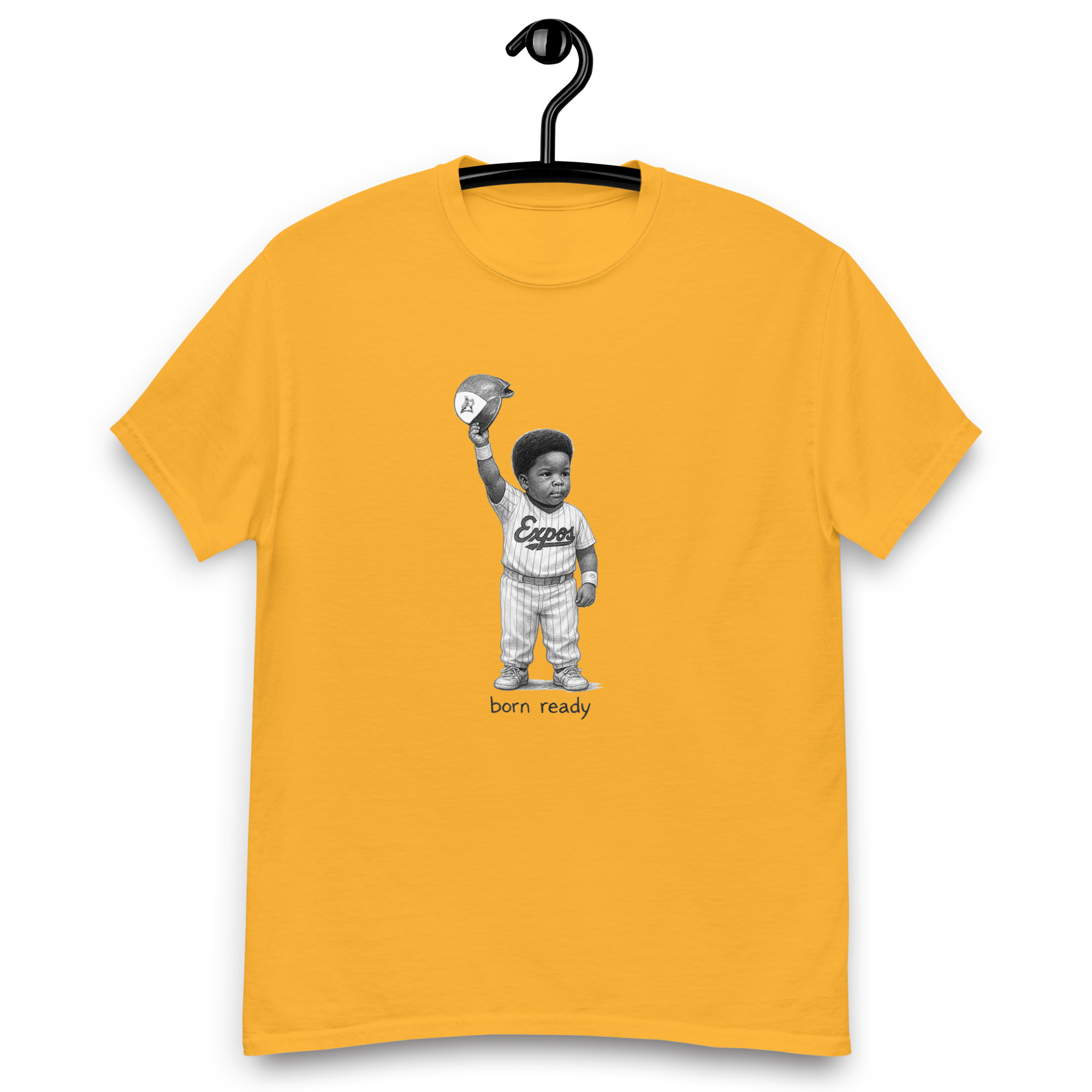 Born Ready Baby Vladdy Baseball Graphic T-Shirt - Image 4
