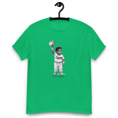 Born Ready Baby Vladdy Baseball Graphic T-Shirt