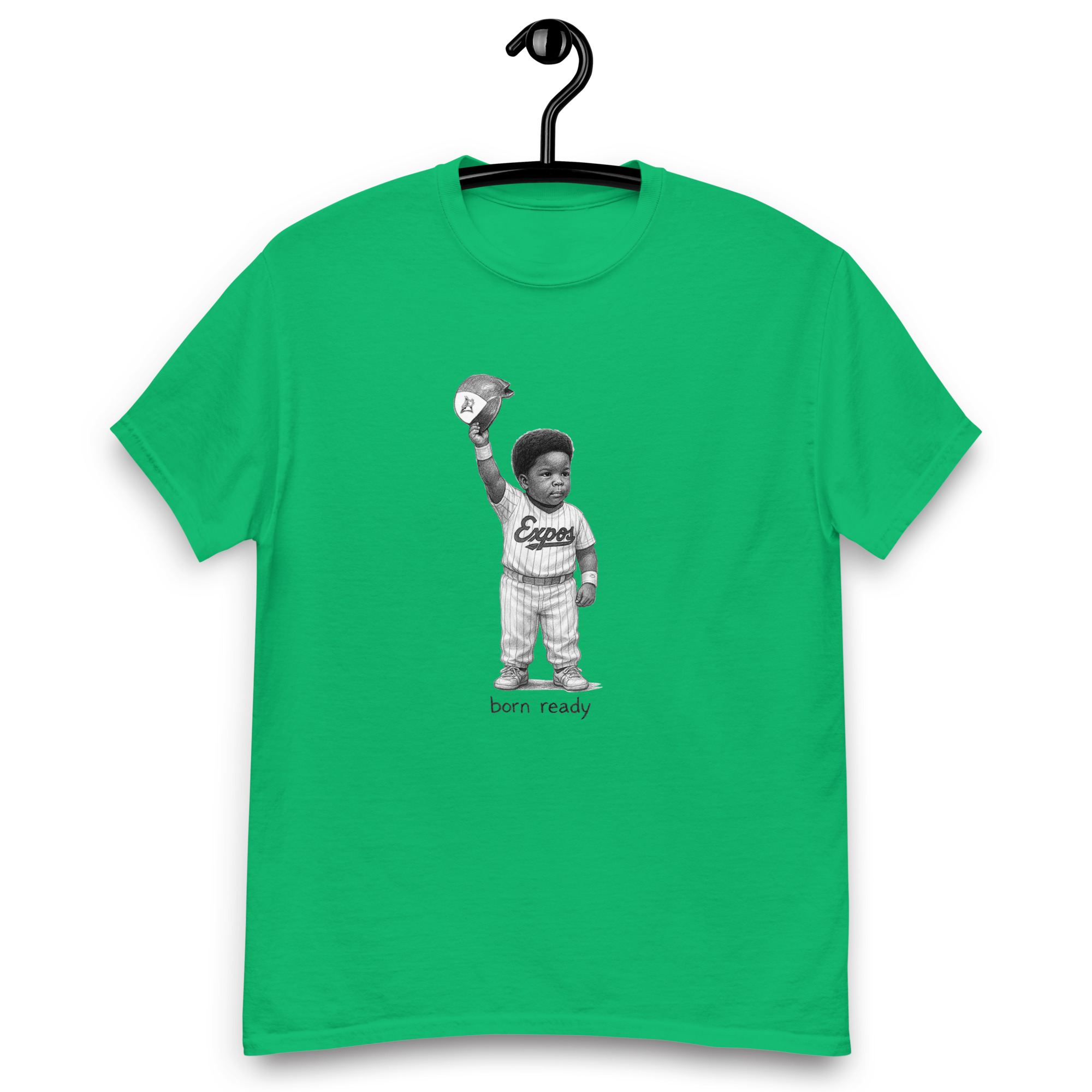 Born Ready Baby Vladdy Baseball Graphic T-Shirt