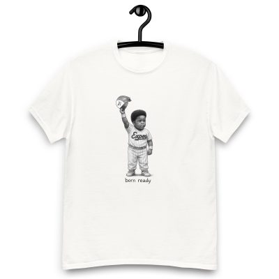 Born Ready Baby Vladdy Baseball Graphic T-Shirt