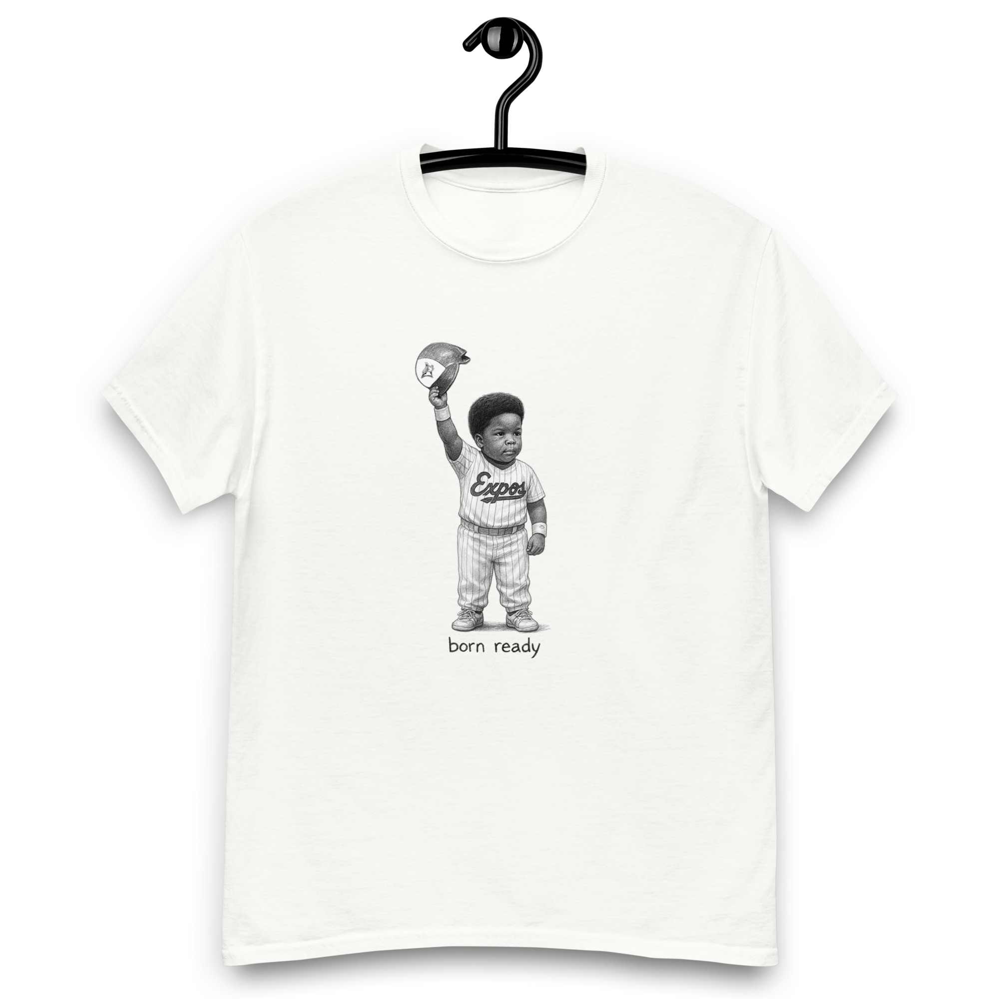 Born Ready Baby Vladdy Baseball Graphic T-Shirt