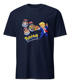 Alternative view of Funny Political Parody shirt – Gotta Catch Them All Inspired Design | Pop Culture T-shirt