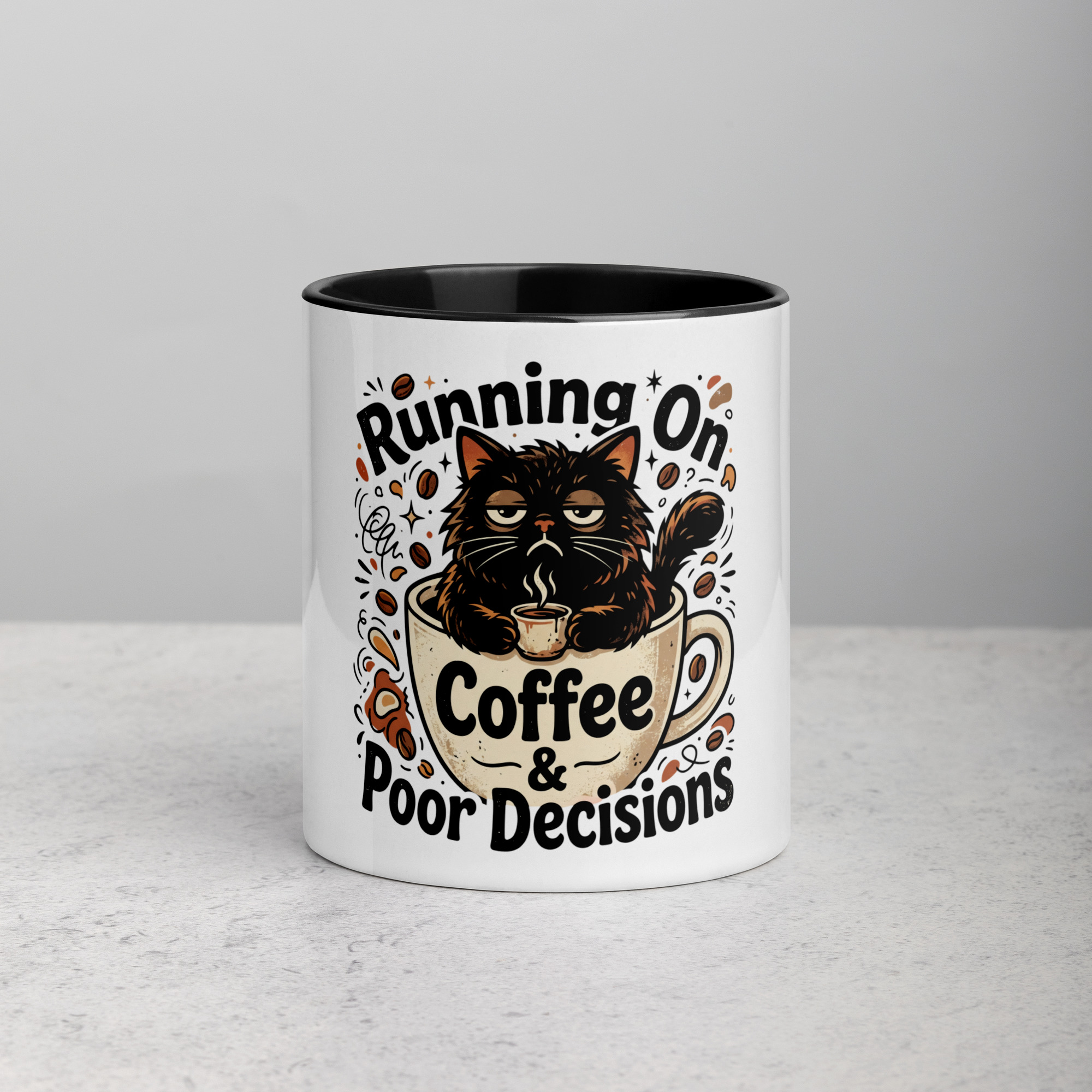 Funny Cat Travel Mug - Image 2